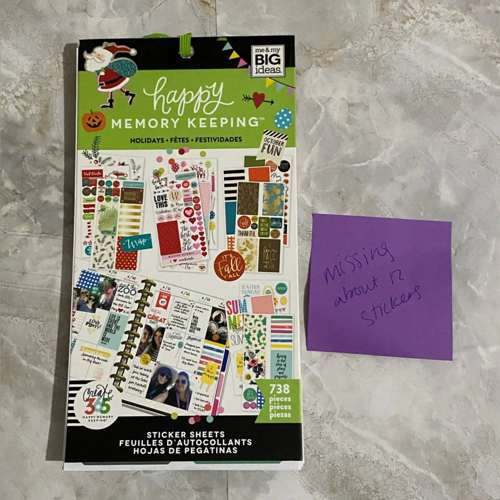 The Happy Planner Festive Holiday Planner Stickers Lot - Picture 2 of 7